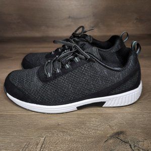 OrthoFeet 619 Lava BioFit Orthopedic Shoes Men's Size 10 2E WIDE